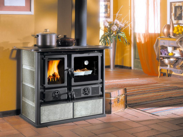 Печь La NORDICA La Nordica Rosa 4.0 Pietra naturale (в камне)