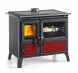 Печь La NORDICA Milly Bordeaux (Бордовый)