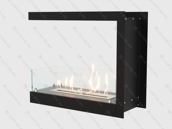 Встроенный биокамин Lux Fire Торцевой 755 М