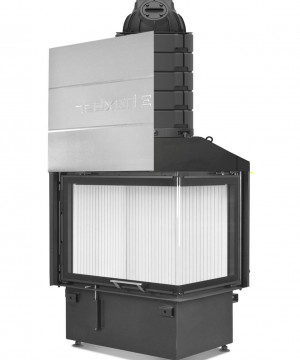 Каминная топка Hoxter ECKA 76/45/57Rh Правосторонняя с теплонакопительными кольцами
