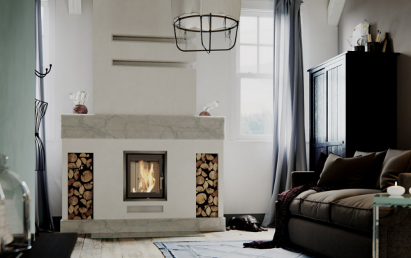 Топка DEFRO HOME INTRA XSM, 8кВт, 460/535 мм
