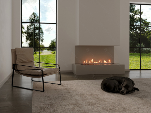 Автоматический биокамин Lux Fire Smart Flame 1500 RC