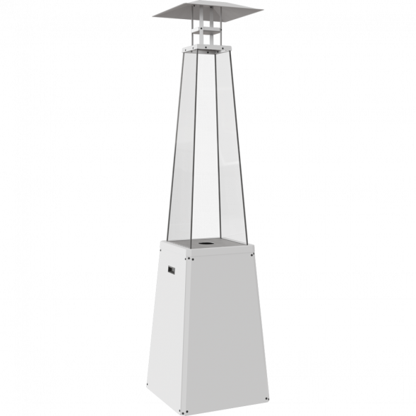 ГАЗОВЫЙ НАГРЕВАТЕЛЬ UMBRELLA/BS/B/G31/37MBAR/S/ZE - без стоек, белый, с газовым оборудованием
