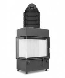 Каминная топка Hoxter ECKA 67/45/51L Левосторонняя с теплонакопительными кольцами