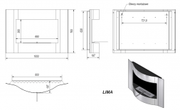 Биокамин Lima